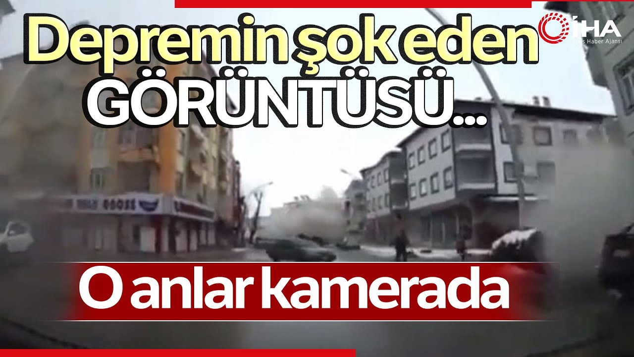 Kahramanmaraş Deprem Anı Ara&ccedil; Kamerasında, İşte Şok Eden O G&ouml;r&uuml;nt&uuml;ler