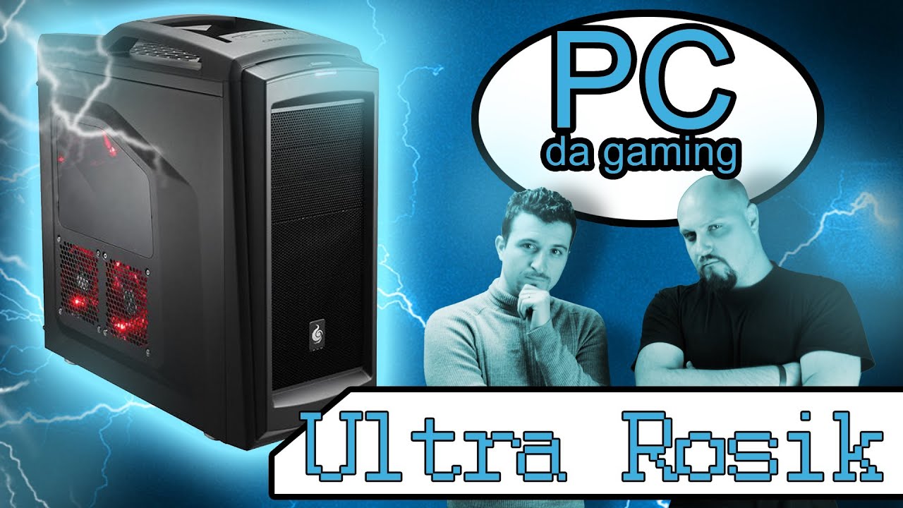 Computer di Fascia Altissima per Veri Gamer - QDSS ULTRA ROSIK