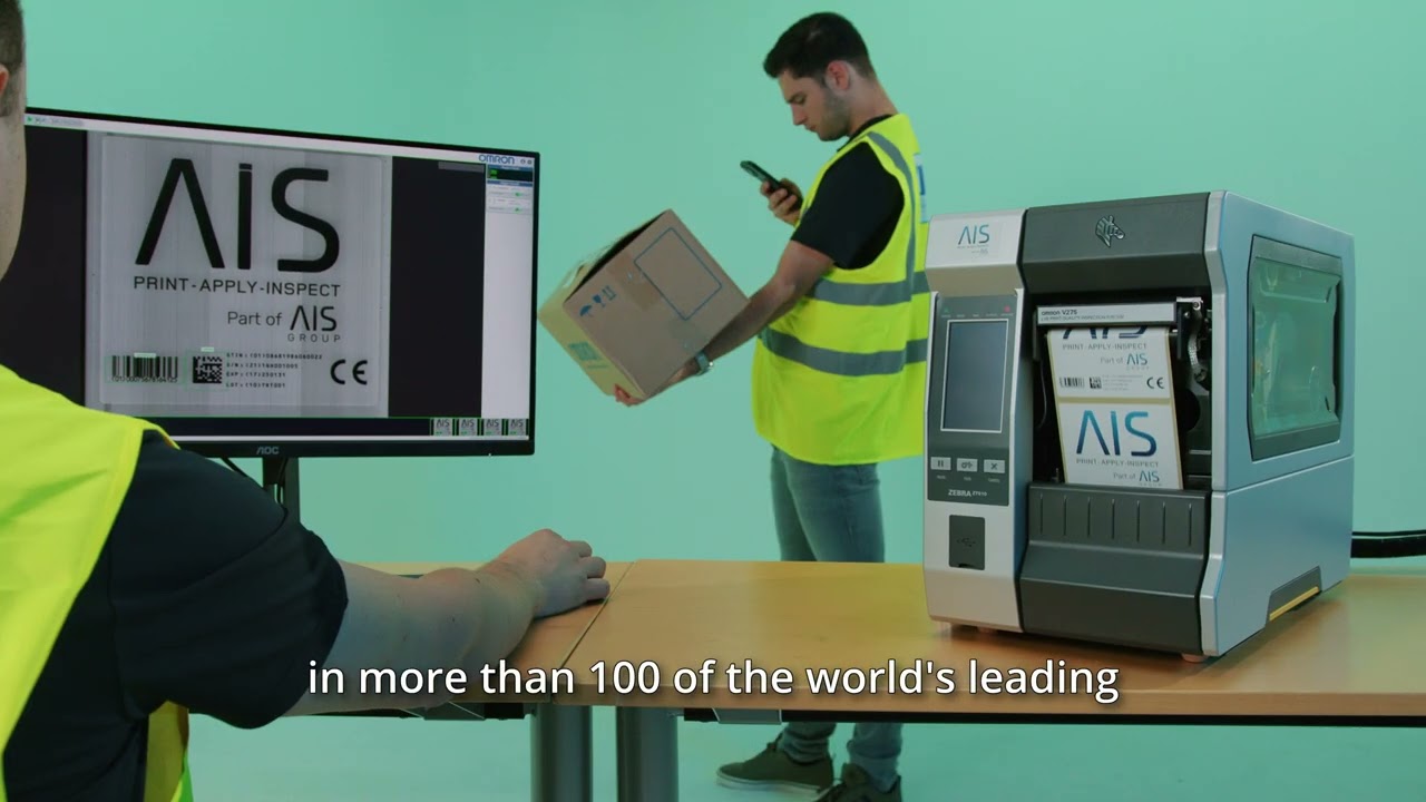 AIS OMRON V275 Inline label Verification System
