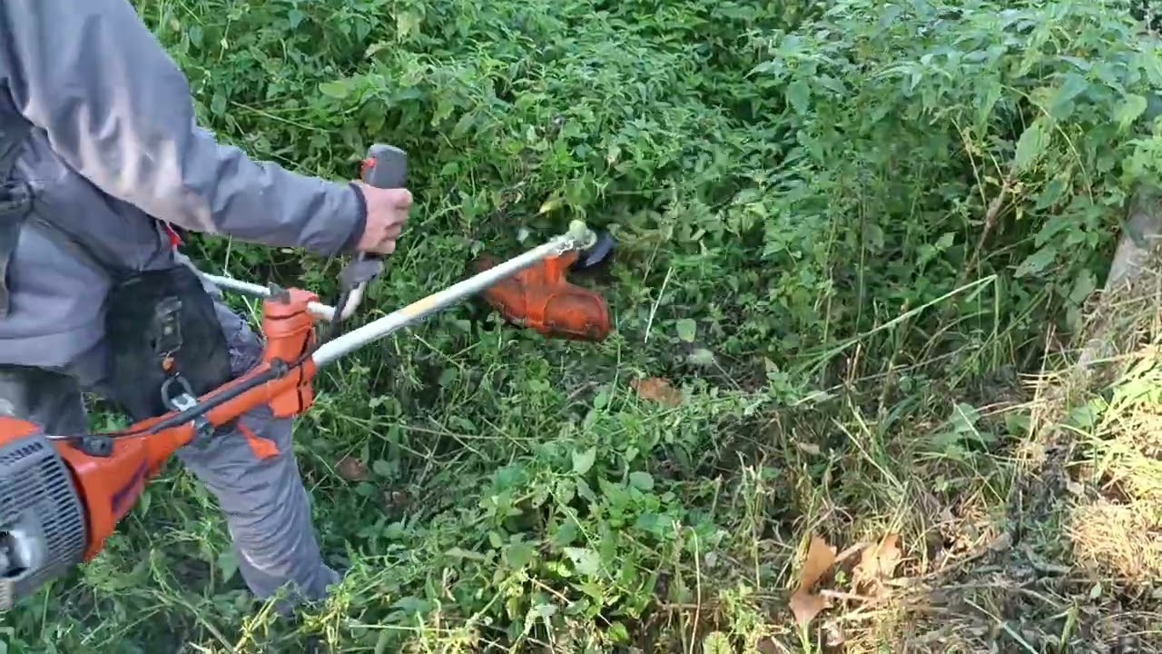 HUSQVARNA 545 FR , NEHÉZ TEREPEN!