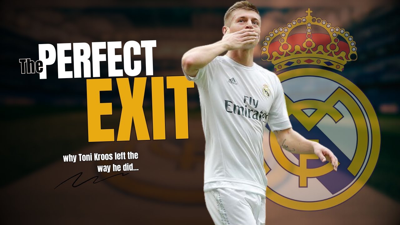 Toni Kroos. The man who walked away on his own terms