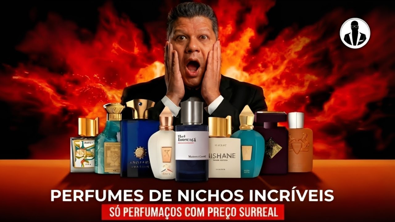 PERFUMES DE NICHO COM PREÇOS SURREAIS NA VÍDEO LIVE!!! LANÇAMENTOS+CUPOM