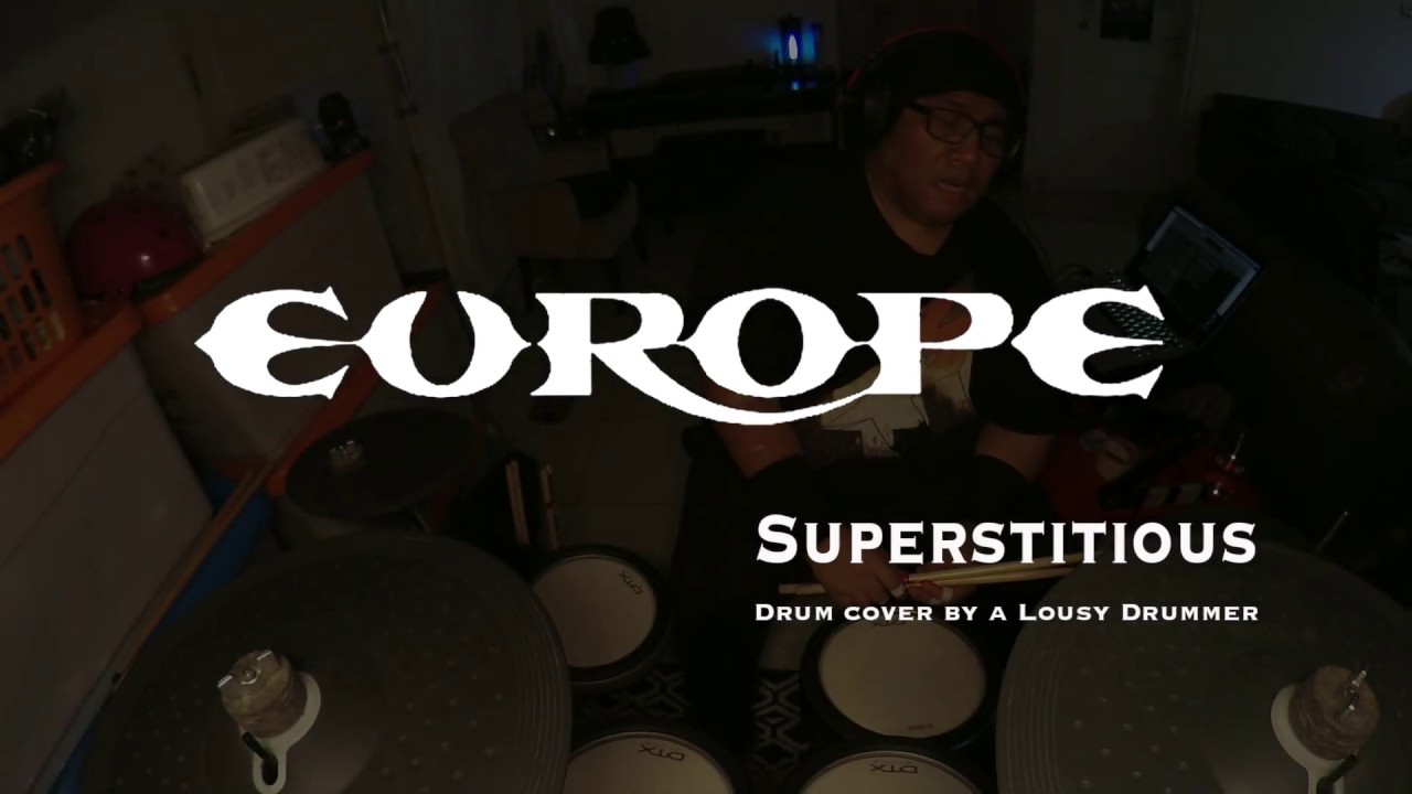 Europe - Superstitious Drum Cover HD
