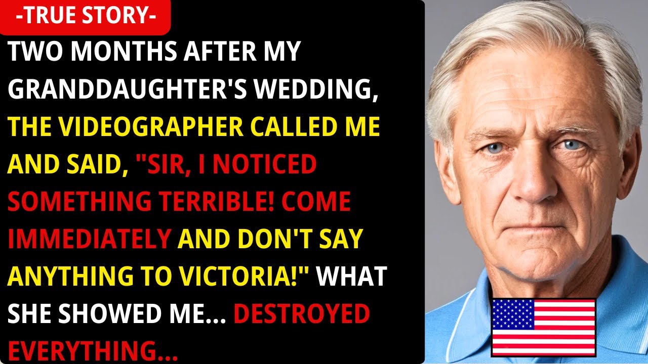 The Videographer Called And Said 'Your Granddaughter's Wedding Has A Terrible Secret'
