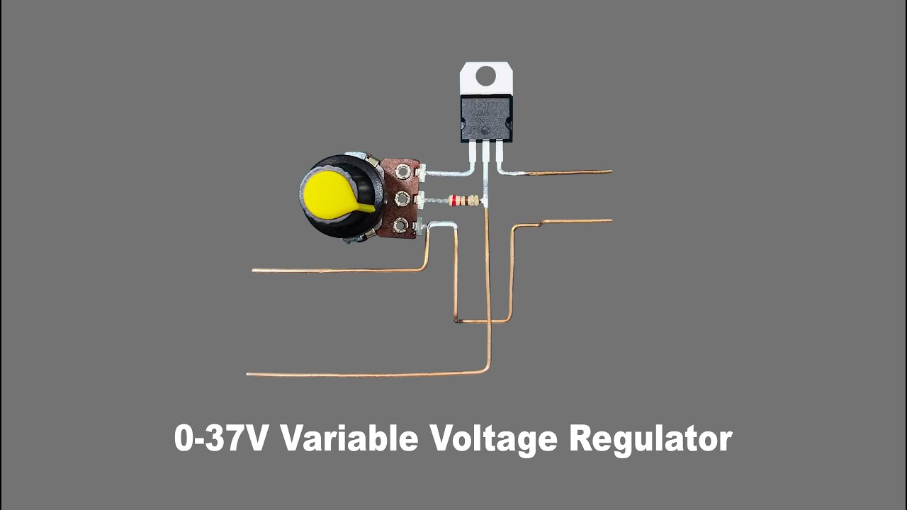 How To Make Voltage Regulator Using LM317 - RK Electronics Karachi
