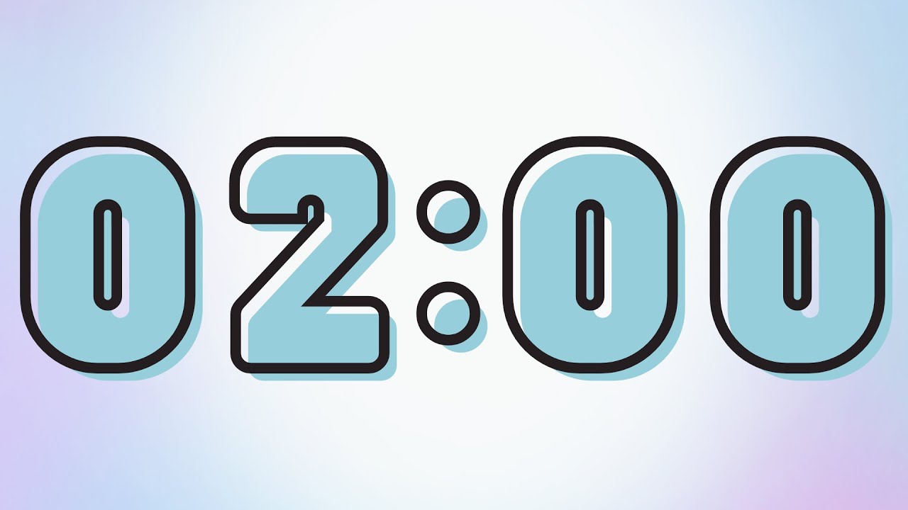 2 Minute Silent Timer with Harp Ending