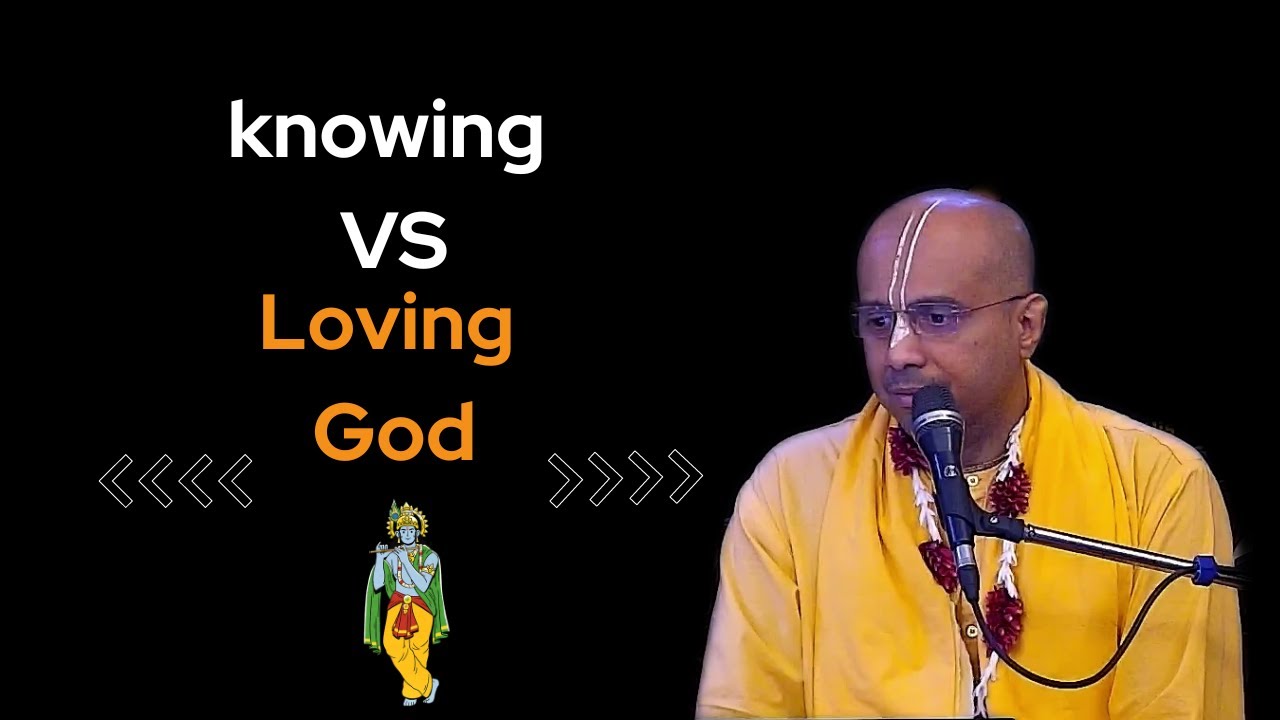 25th Aug '24| H.G. Vraja Bihari Prabhu | Knowing  vs Loving God  | ISKCON Chowpatty Mumbai