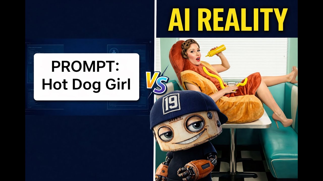 I Asked AI for a Hot Dog... It Gave Me THIS.