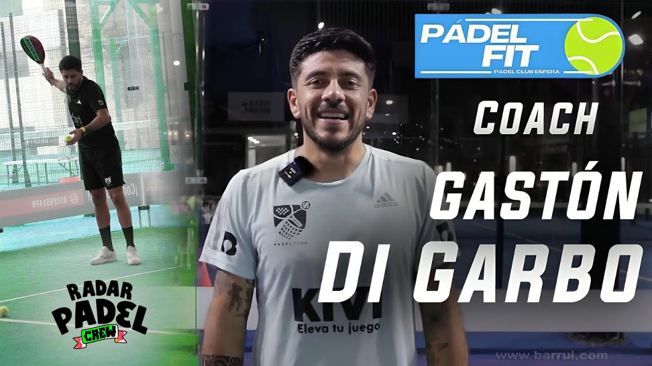 ENTRENAMIENTO COMPLETO DE PÁDEL con el Coach Gastón Di Garbo | RADAR Padel Crew