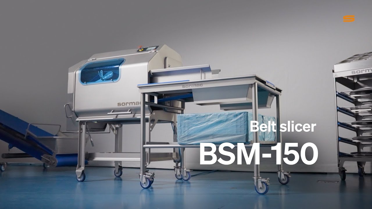 Belt Slicer BSM 150 - Versatile, Precise and Easy to Use - Sormac