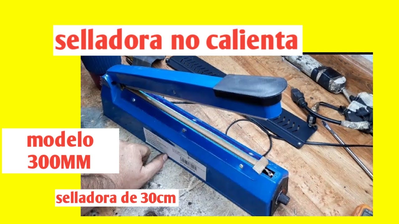 selladora no calienta
