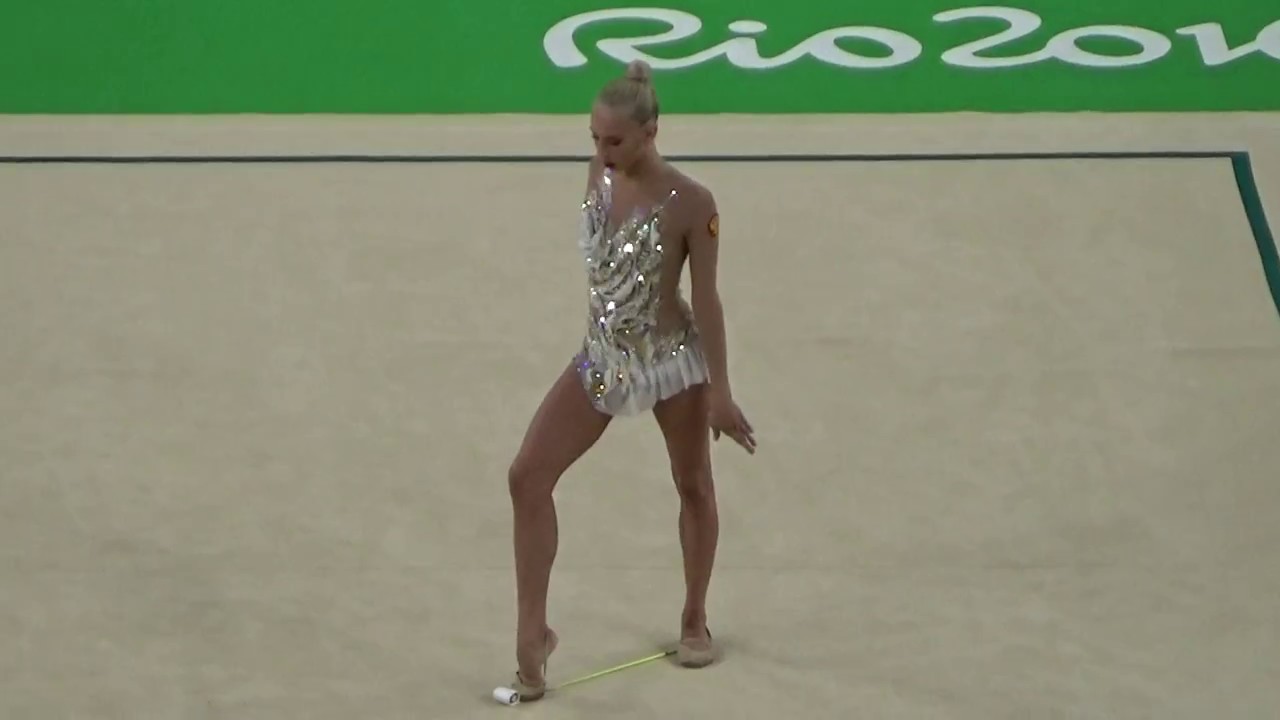 2016 Rio Olympic ヤナ・クドゥリャフツェワ Yana Kudryavtseva RUS RIBBON Rhythmic gymnastics Individual All-Around