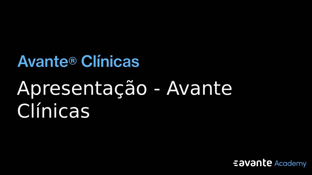 Apresentação - Avante Clínicas