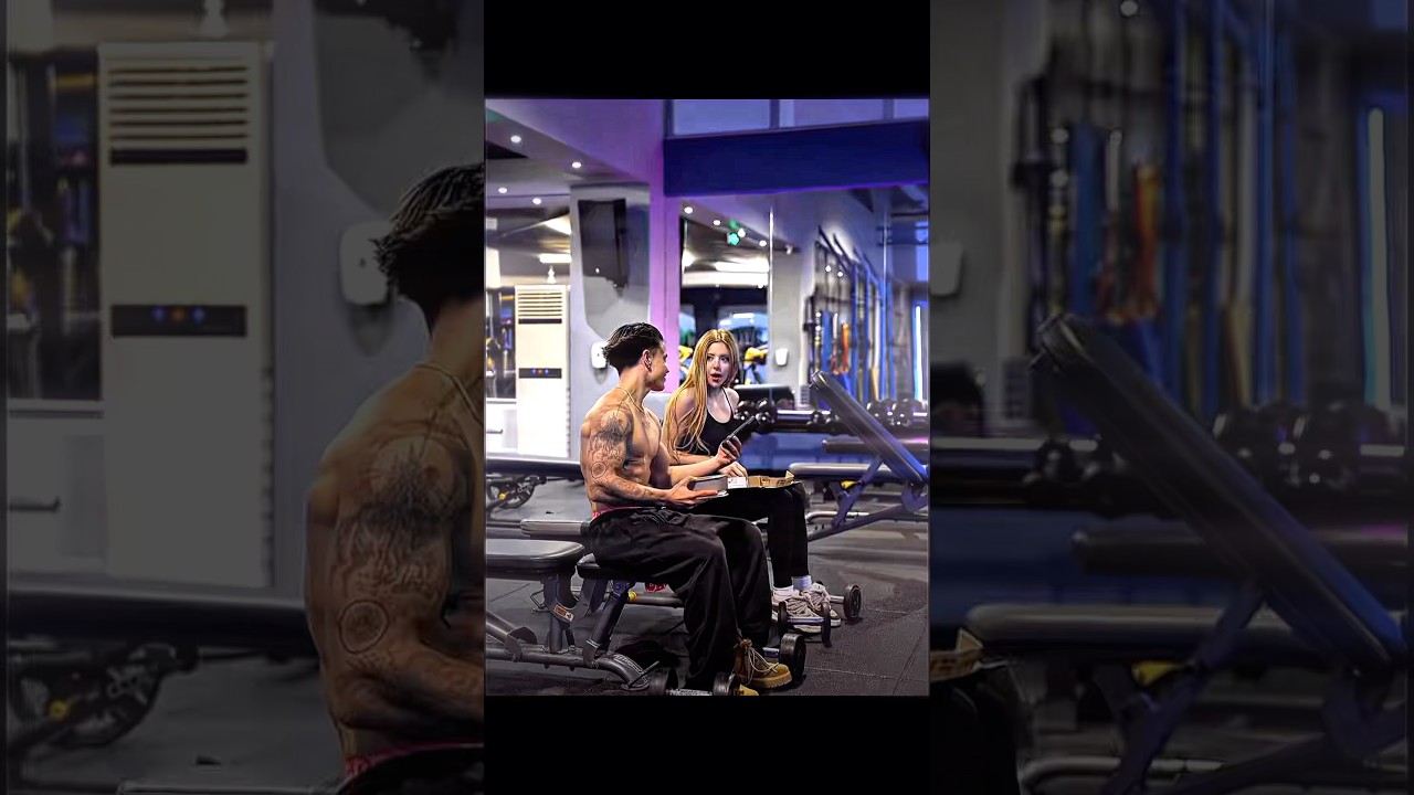 Bro made her shocked 💀#calisthenics #reaction #gym #motivation #streetworkout #planche #viral