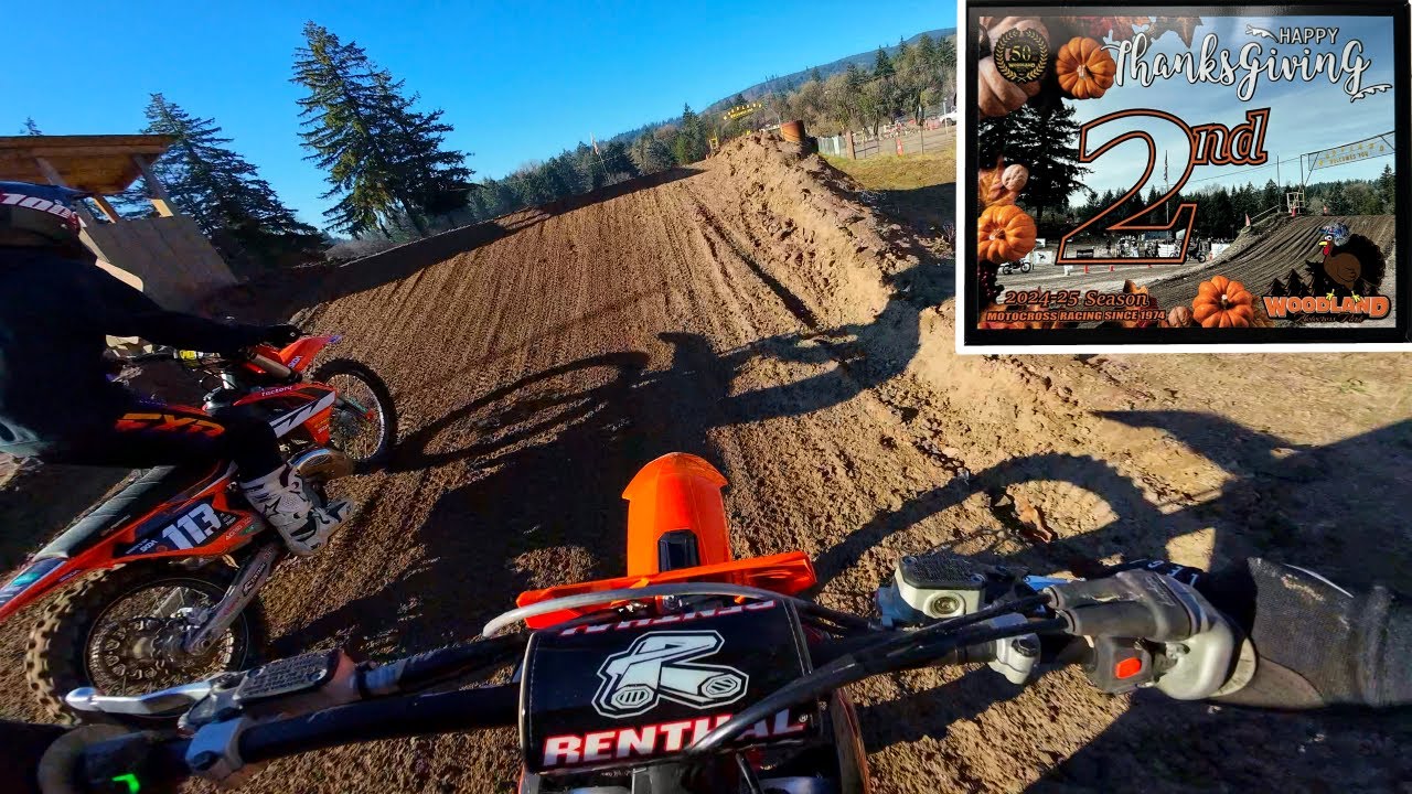 LOSING THE WIN BY A FOOT! | Woodland MX