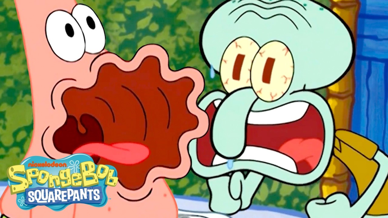 1 Hour of Patrick & Squidward's Funniest Moments! ⭐️🦑 | SpongeBob