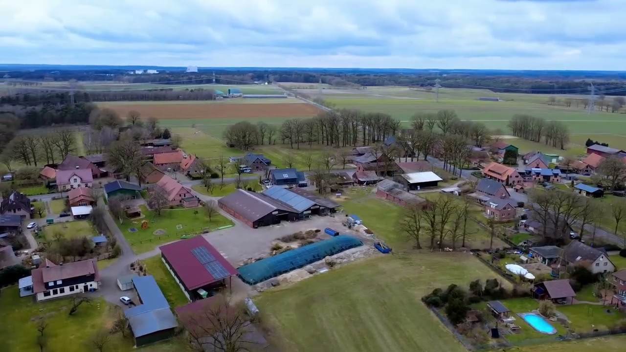 Drohne Frankenbosteler Moor Zeven Maerz 2025