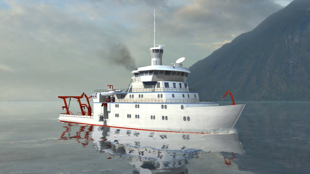 Как работает гидролокатор (сонар)? 3D анимация Mozaik Education