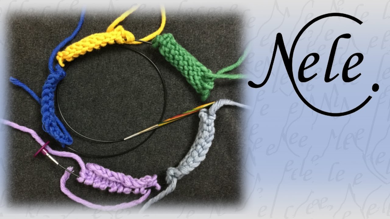 Stricken lernen für Anfänger, Maschen anschlagen - 5 Arten, DIY - Anleitung by Nele C.