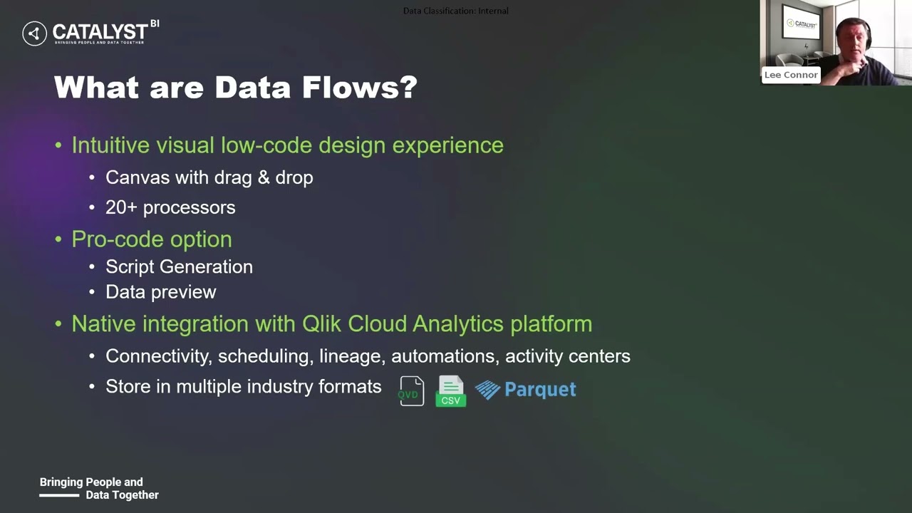 No Code, No Limits: Qlik Data Flow Demo for Fast, Visual Data Prep