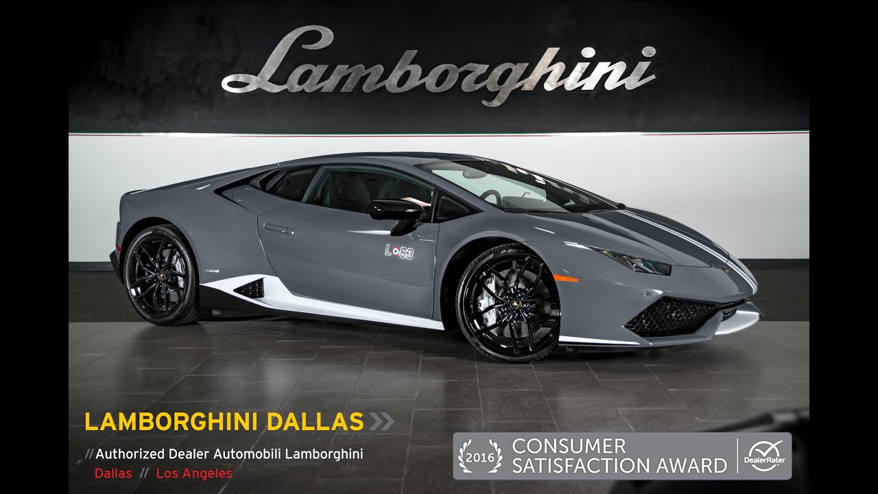 2017 Lamborghini Huracan LP 610-4 SE Avio Grigio Falco HLA05575