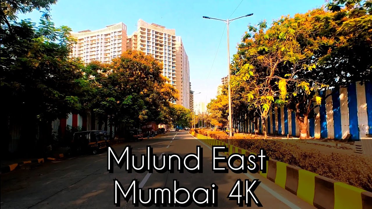 Mulund East - Green Quite Suburb | Mumbai 4K
