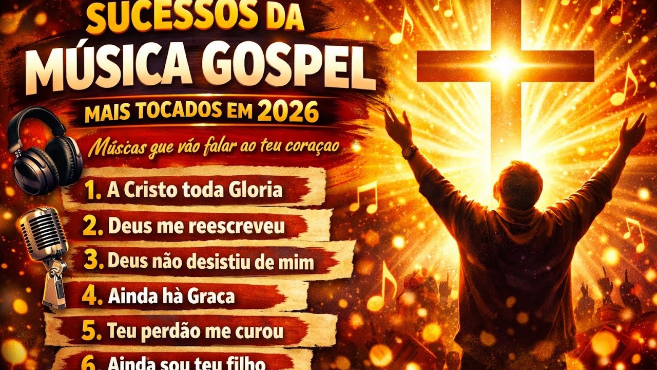 🔥🔥 SUCESSOS DA MÚSICA GOSPEL MAIS TOCADOS EM 2026 | As Melhores Músicas que vão falar ao teu coração