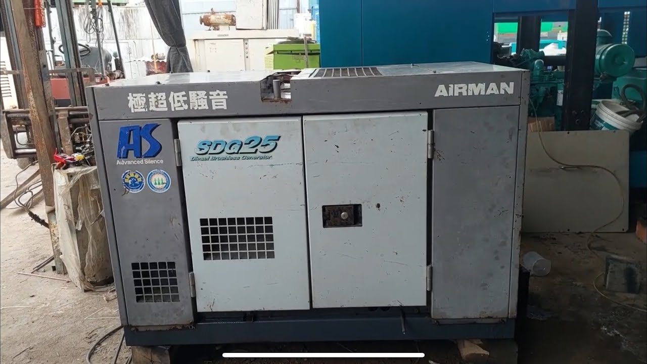 Báo giá máy phát điện tua chậm AIRMAN SDG25 bảo hành 2 năm | LH : 0901352121