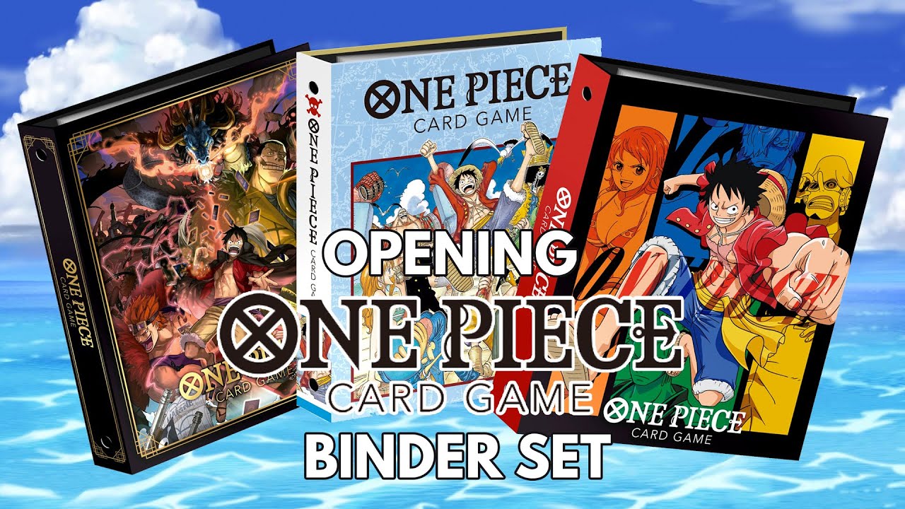 One Piece Card Game Binders!