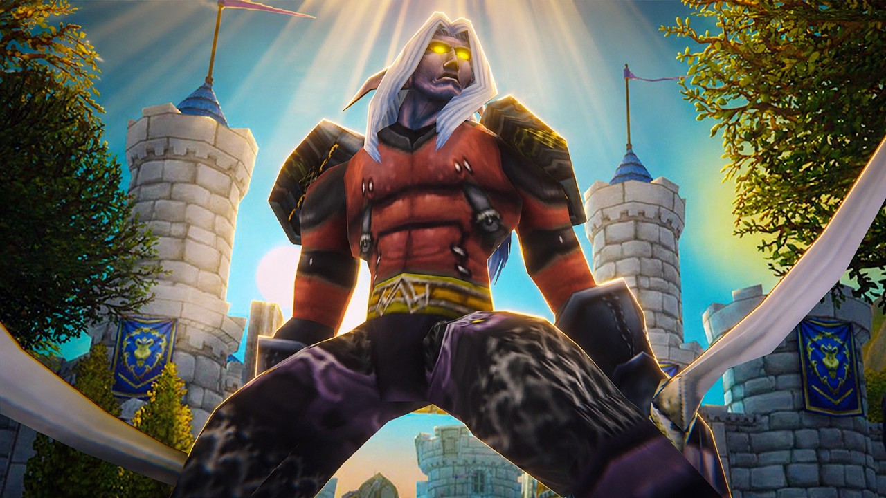 RESTORING THE RP IN MMORPG - LEVELING A WARRIOR TO TANK - HARDCORE SKULLROCK CLASSIC WOW BANKAII