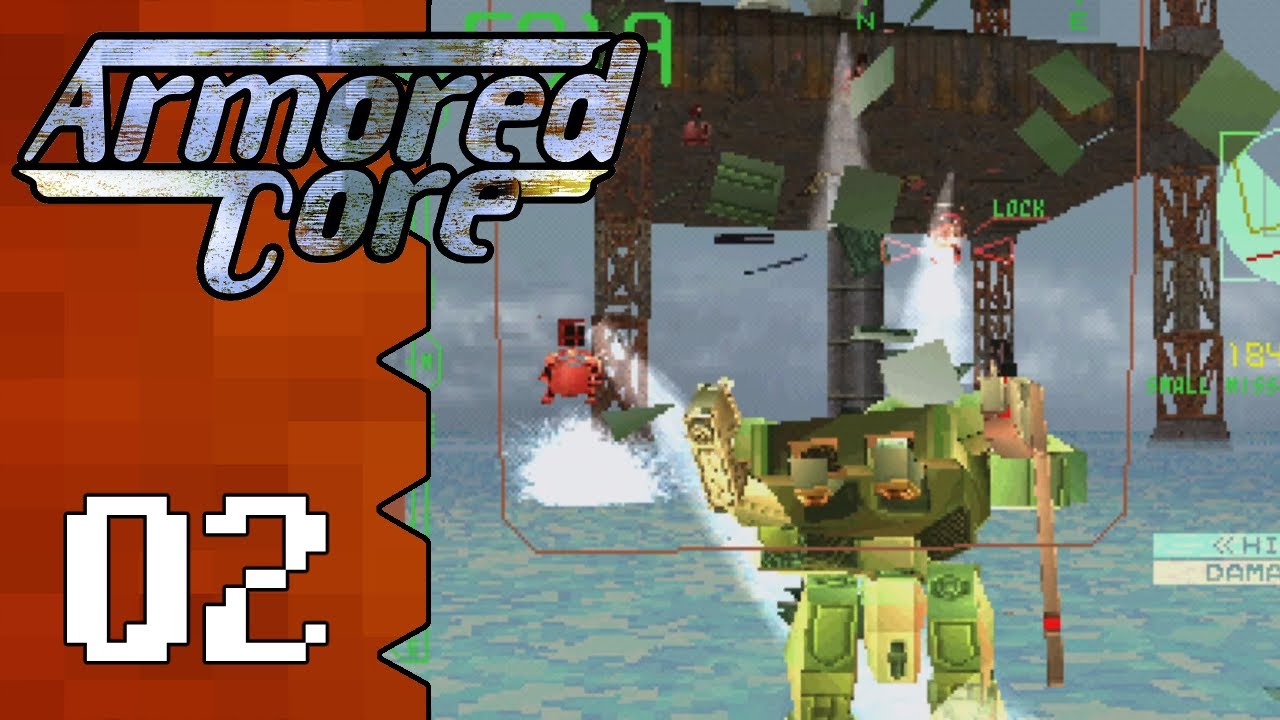 Let's Play Armored Core |02| Gardens and Oil Rigs
