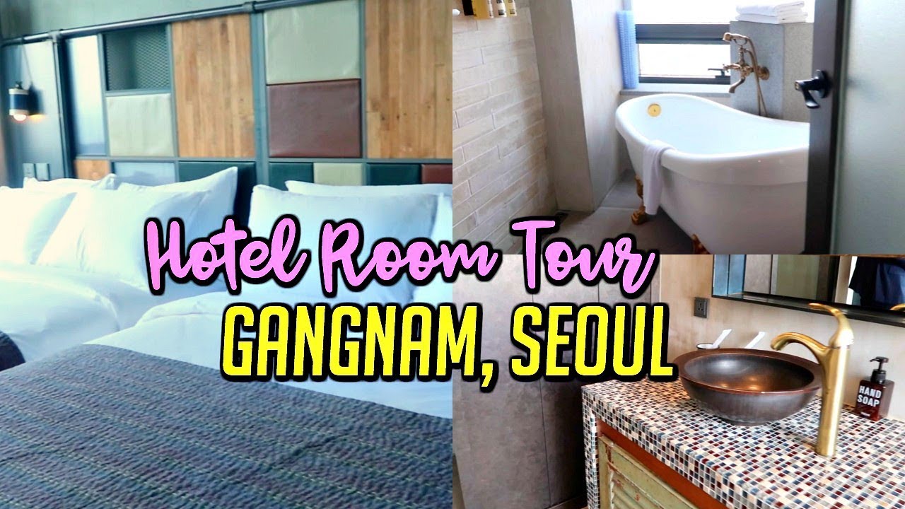 Capuccino Hotel Room Tour in Gangnam, S. Korea!
