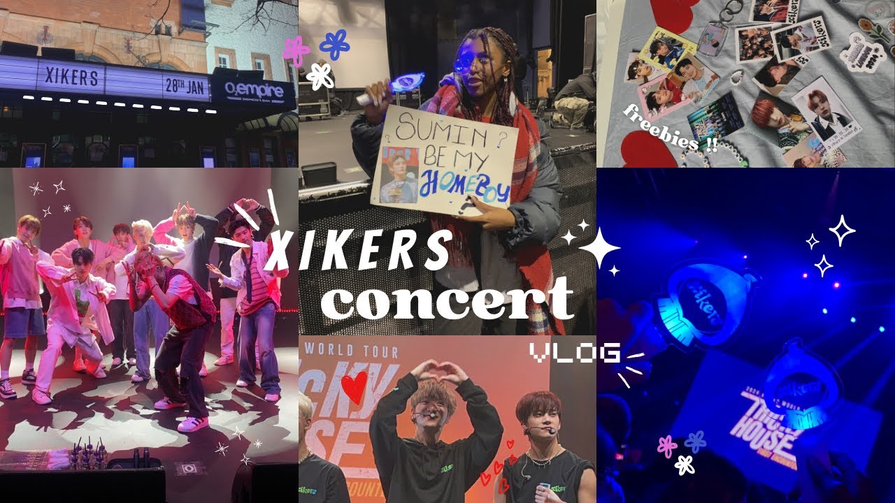 XIKERS CONCERT VLOG [london jan 28, 2024] ❤️