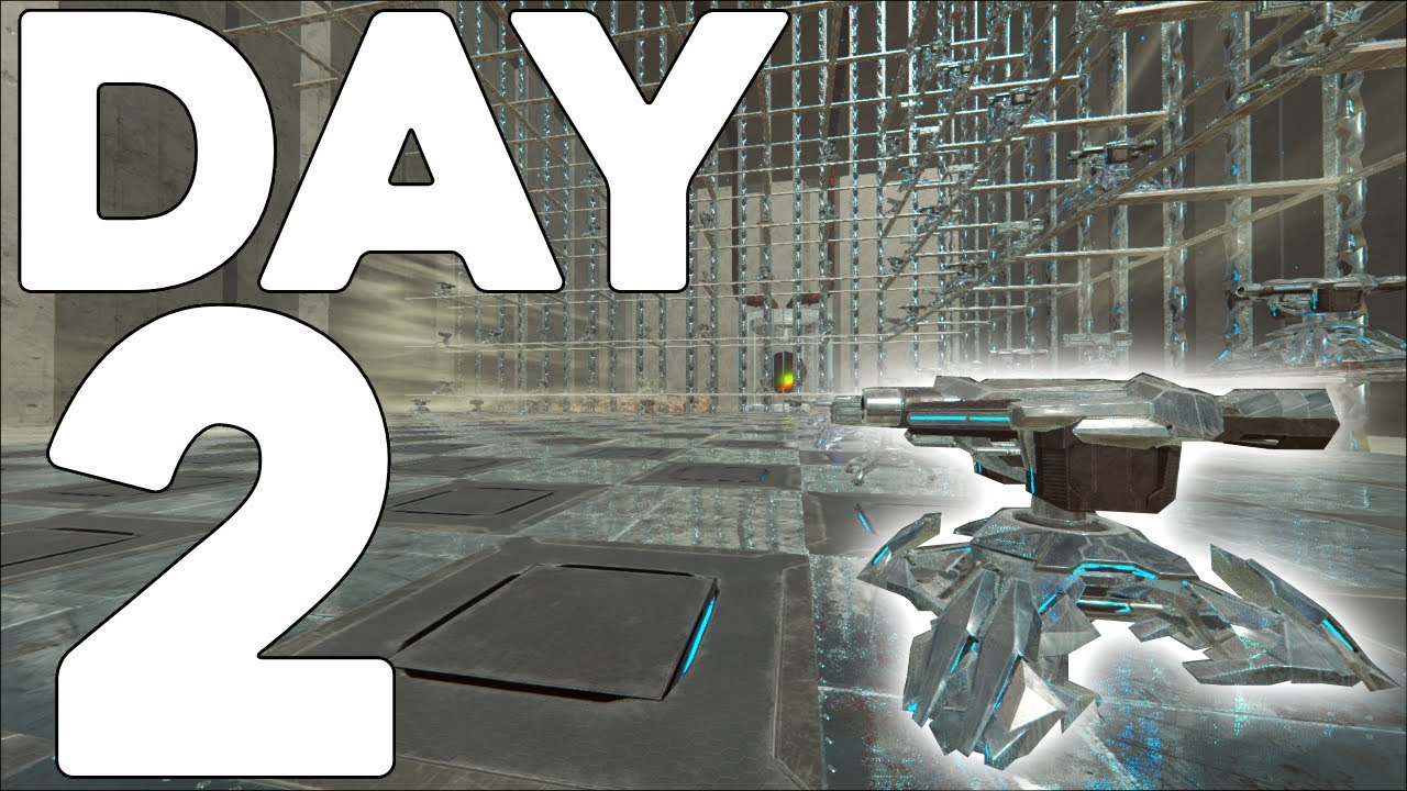 Day 2 Fortifying and Defending Our Broken Extinction Cave | ARK PVP