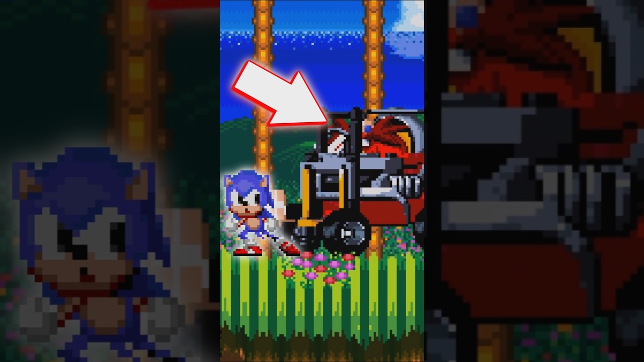 Sonic 2 Absolute, but Forklift Certified Eggman?! 🤣 Sonic 2 Absolute mods Shorts #sonicshorts