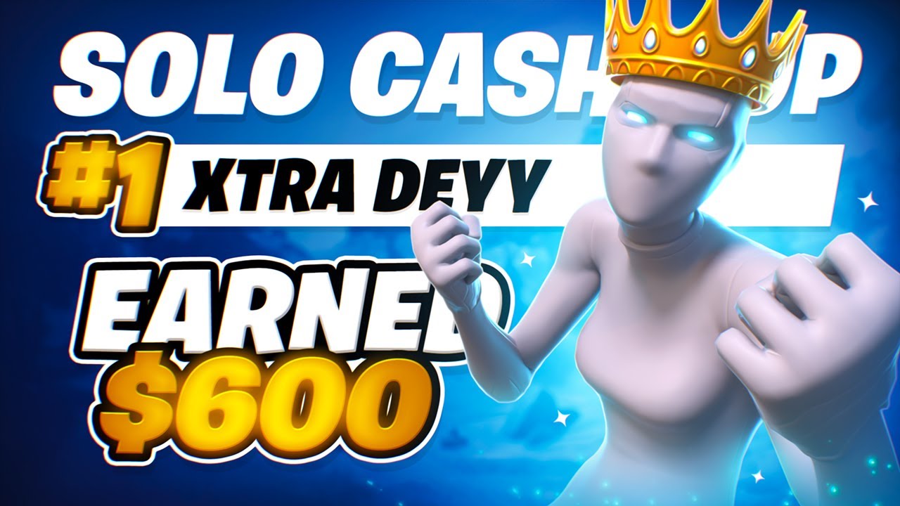 1ST PLACE IN SOLO CASH CUP 🥇 ($600)