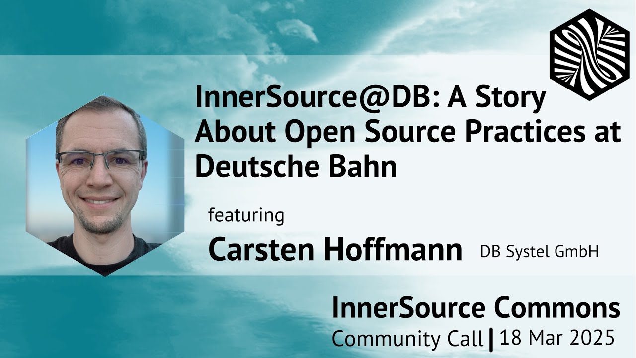 InnerSource@DB: A Story About Open Source Practices at Deutsche Bahn