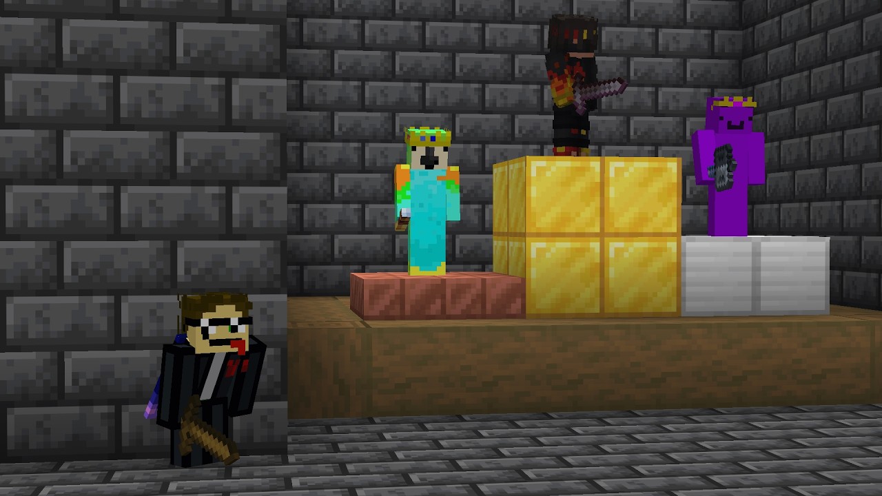 Ik zat in het dodelijkste toernooi van minecraft.