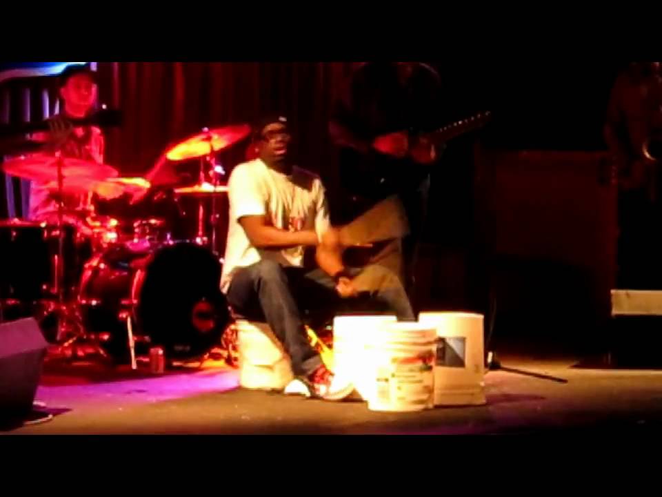 William B Johnson live on drums