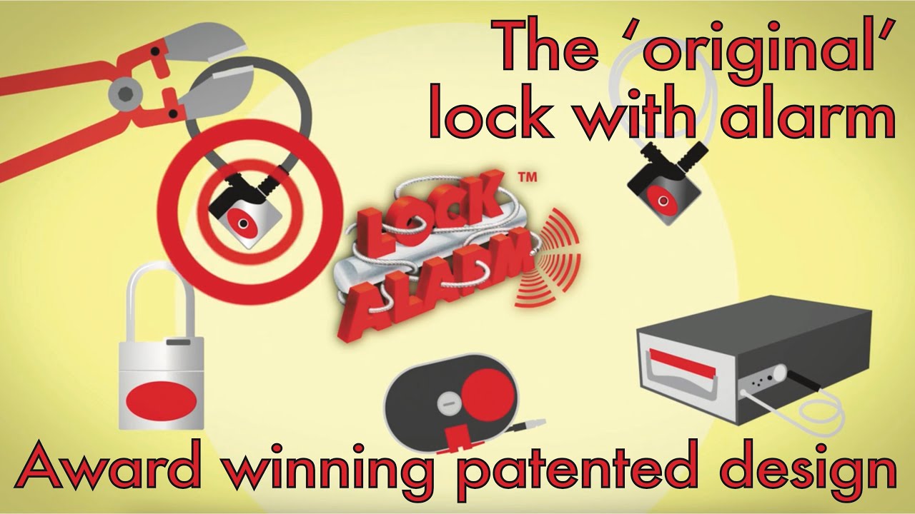 Lock Alarm - the #1 selling and the ORIGINAL lock with alarm