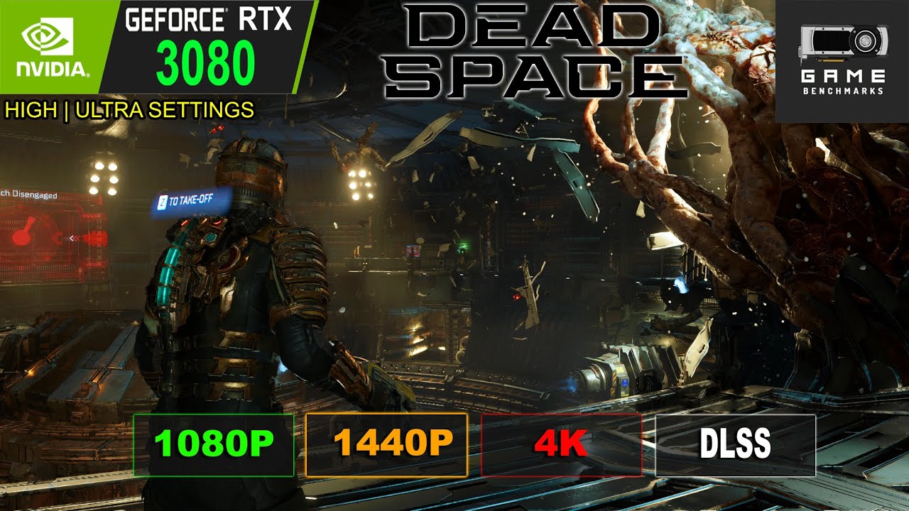 RTX 3080 | DEAD SPACE REMAKE | 1080P | 1440P | 4K | RT | DLSS | HIGH | ULTRA Benchmark