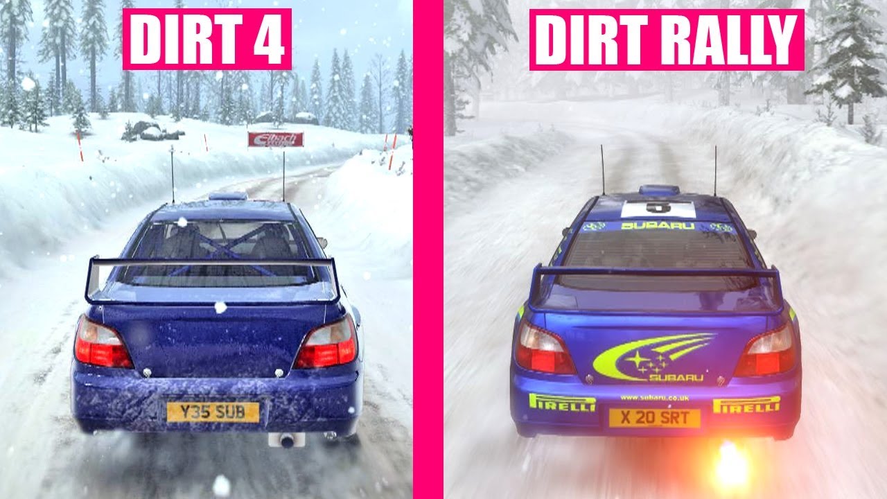 DiRT 4 vs DiRT Rally : Ultimate Graphics Comparison