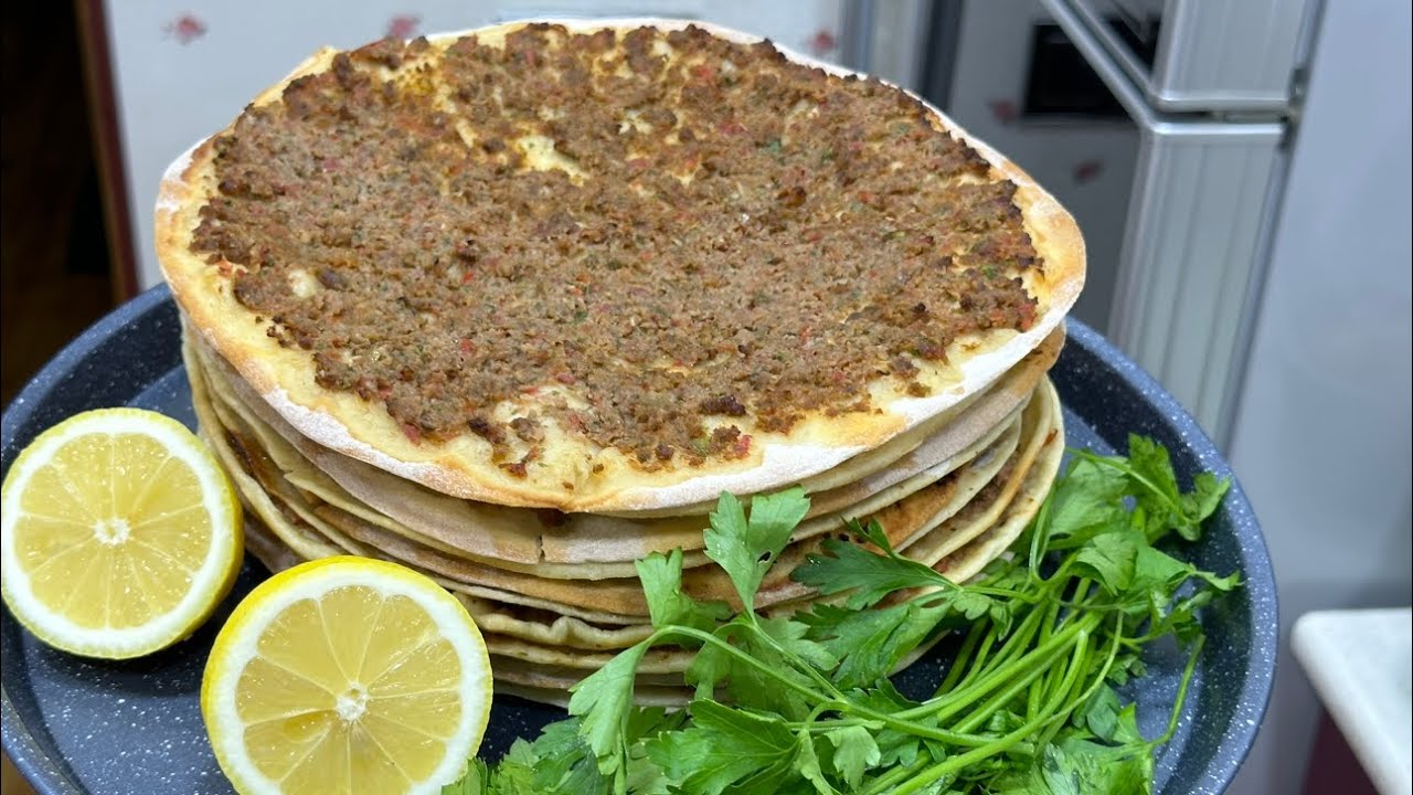 Eyni reseptlə 🔴həm sobada,həm tavada super-ləzzətli 🔴LAHMACUN resepti💯👍❌Baha-baha almağa son❌