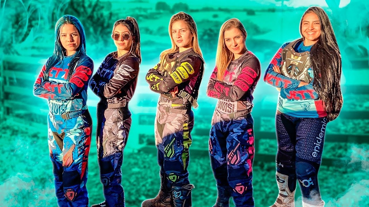 LEVEI AS 7 MULHERES NO MOTOCROSS! *curtiram além da conta!