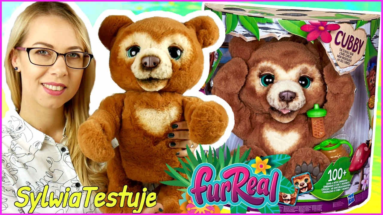 FURREAL FRIENDS  🐻 INTERAKTYWNY NIEDŹWIADEK CUBBY 🐻 PRAWDZIWY PRZYJACIEL