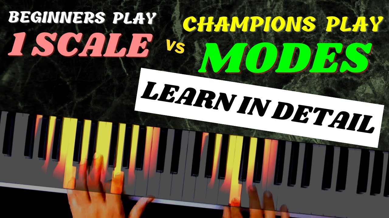 Major Scale Modes Complete Guide | Piano Music Theory in Hindi