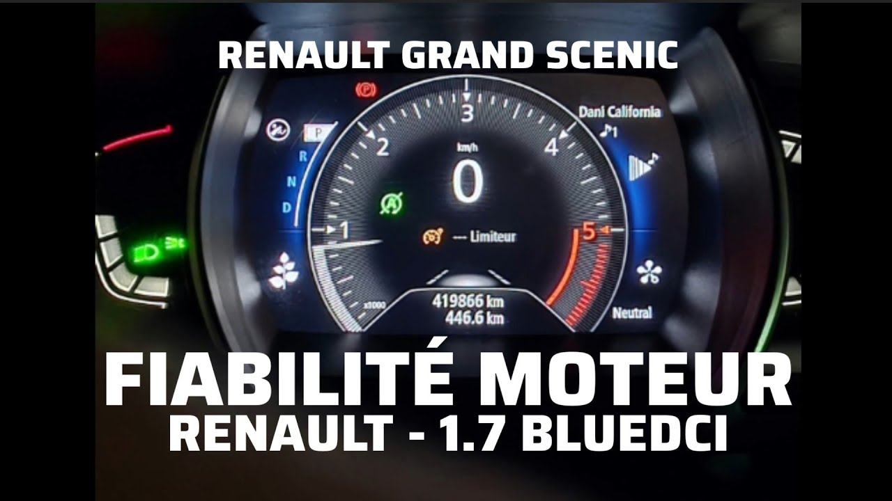 FIABILIT&Eacute; MOTEUR RENAULT 1.7 BLUEDCI R9N