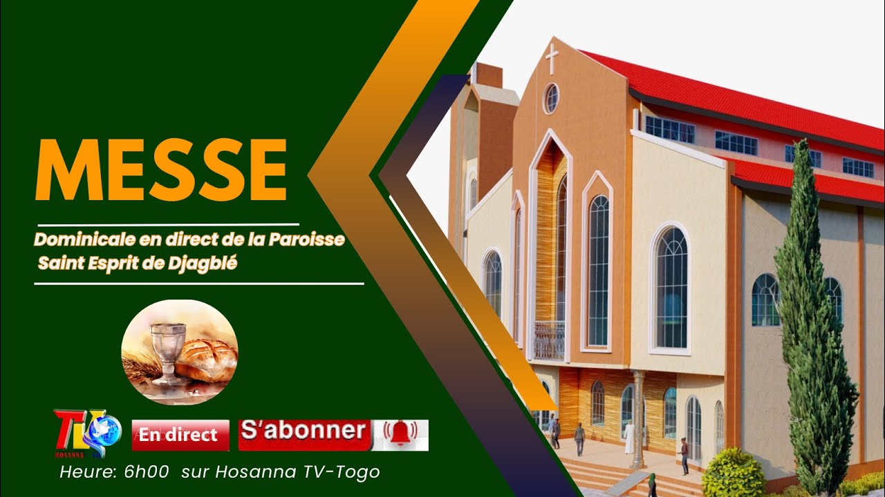 MESSE DOMINICALE DU  08 FEVRIER 2026 // Paroisse Saint Esprit de Djagblé