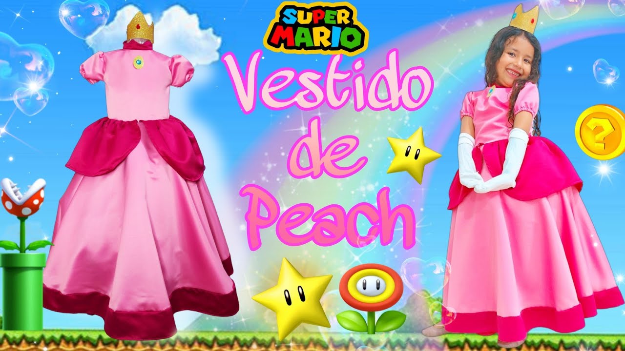 Cómo hacer vestido de la princesa Peach de Mario Bros