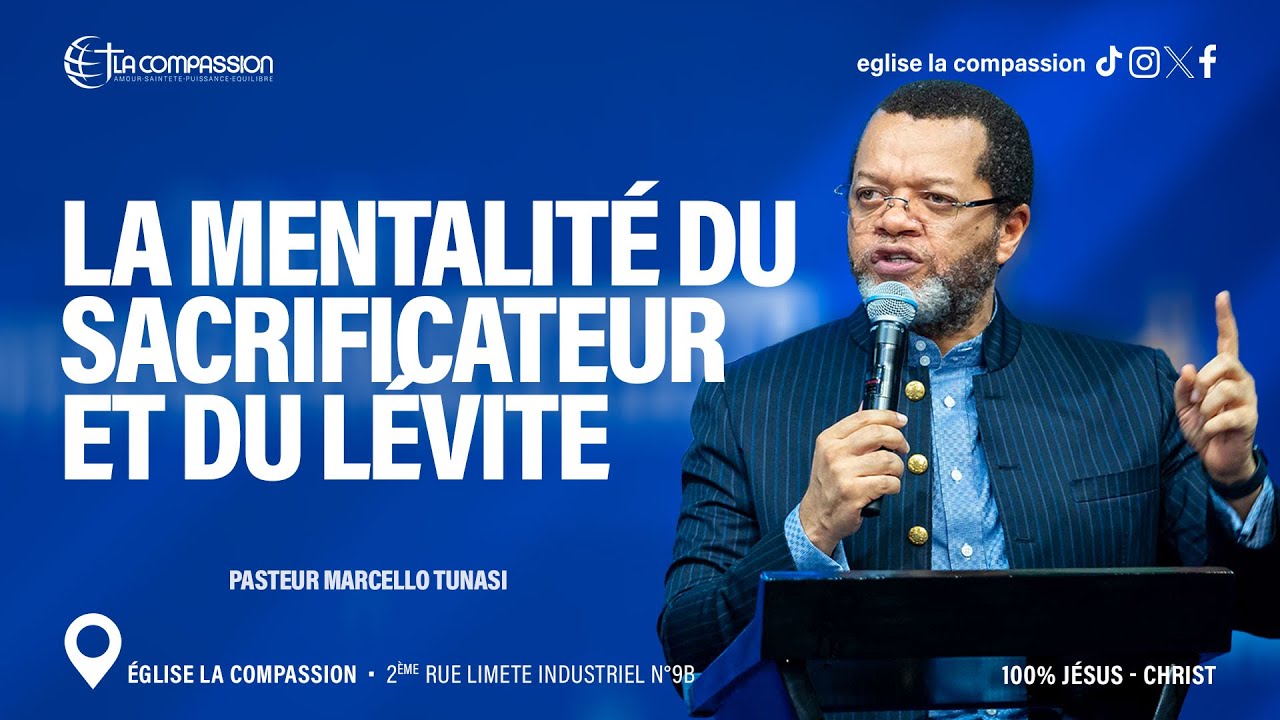 LA MENTALIT&Eacute; DU SACRIFICATEUR ET DU L&Eacute;VITE - PAST MARCELLO TUNASI - DIM 29 DEC 2024